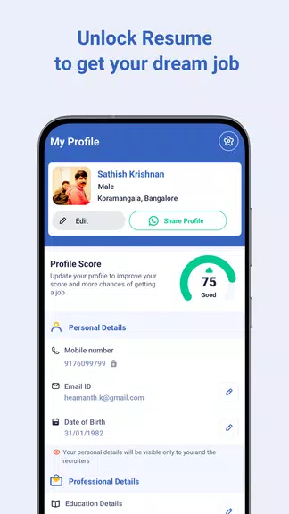 Hamara Jobs (Qjobs) Tangkapan skrin 4