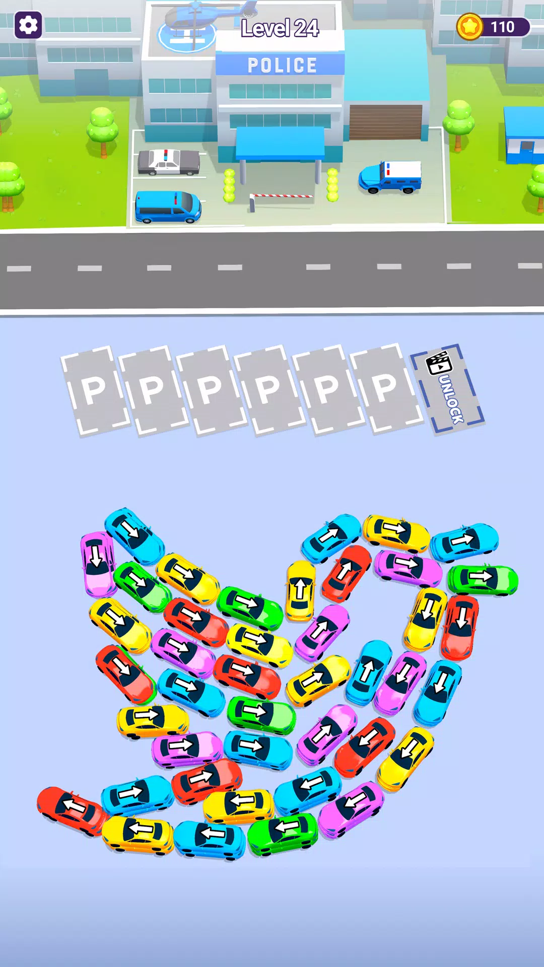 Mini Car Jam: Parking Puzzle Скриншот 4