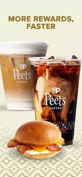 Peet's Coffee: Earn Rewards Captura de tela 2