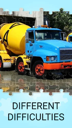 Concrete mixer truck puzzles應用截圖第3張