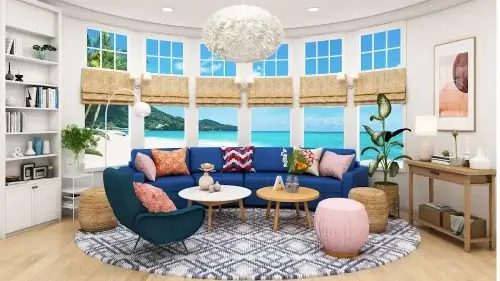 Home Design: Caribbean Life Captura de pantalla 1