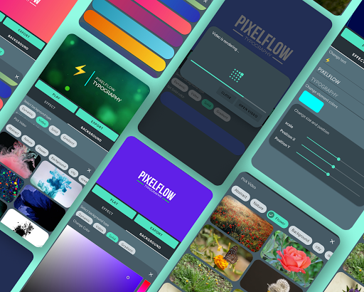 PixelFlow: Intro video maker Screenshot 2