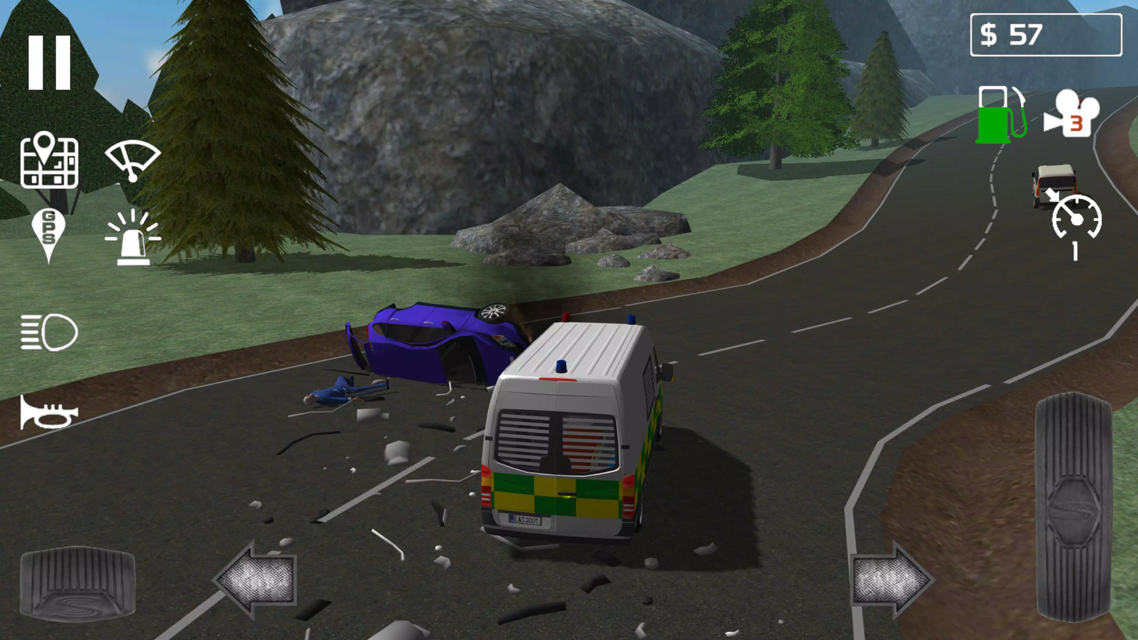 Emergency Ambulance Simulator Capture d’écran 4