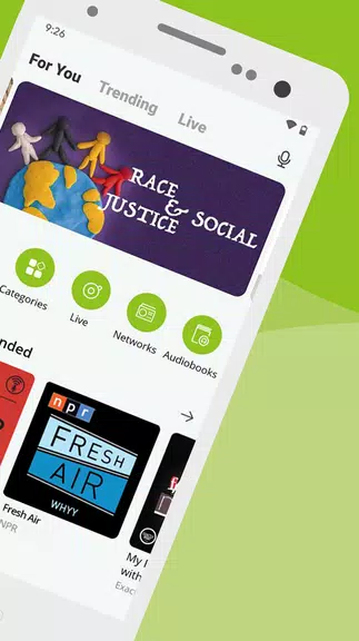 Lecteur de podcast -Podbean Capture d’écran 2