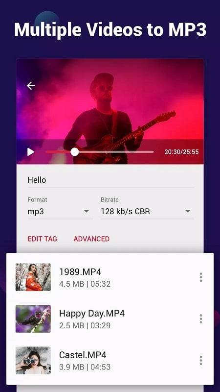 Video to MP3 – Video to Audio Zrzut ekranu 2