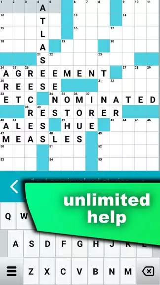 Crossword Puzzle Free Schermafbeelding 2