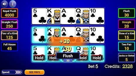 Video Poker: Multi Hand スクリーンショット 4