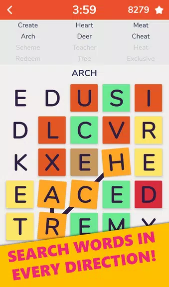 Word Find : Hidden Words Screenshot 2