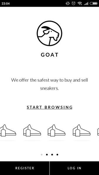 GOAT – Sneakers & Apparel Capture d’écran 1