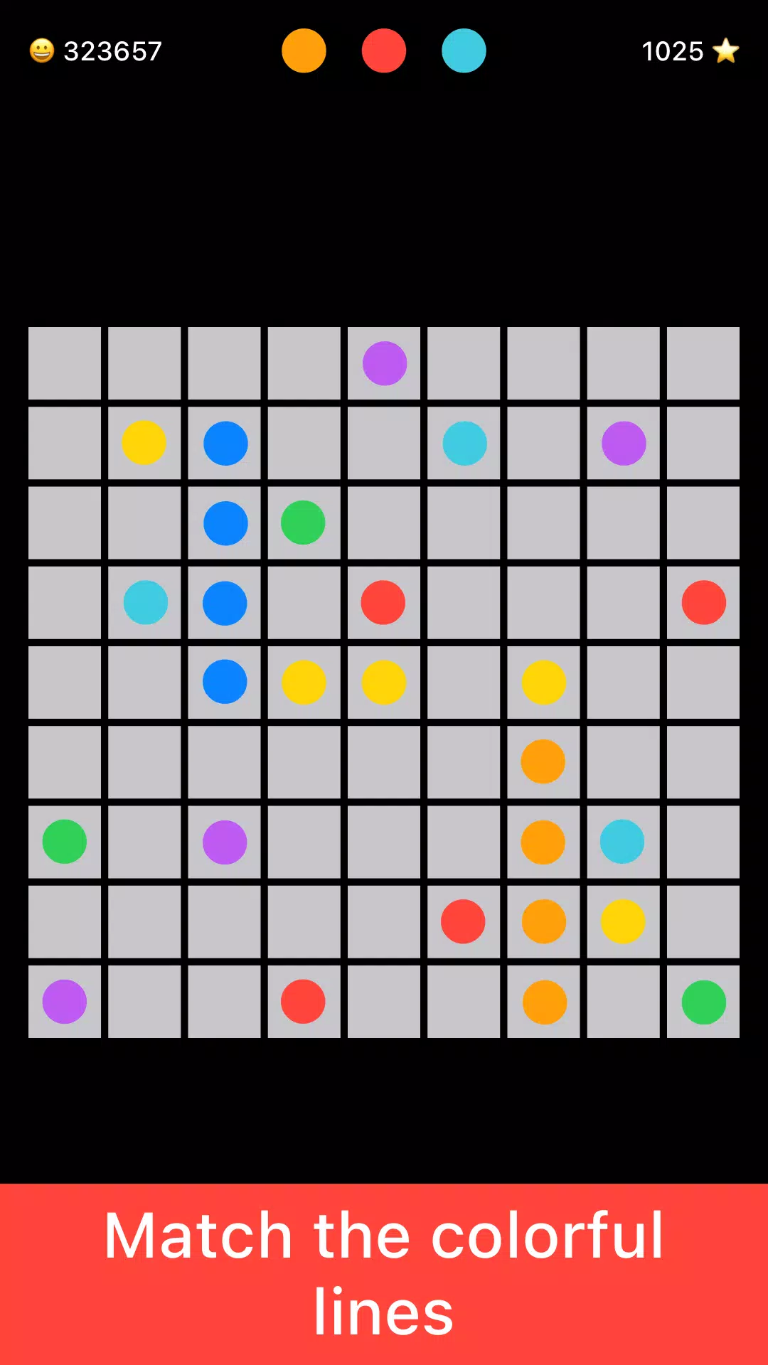 Lines 98 Color Balls - Retro Screenshot 4