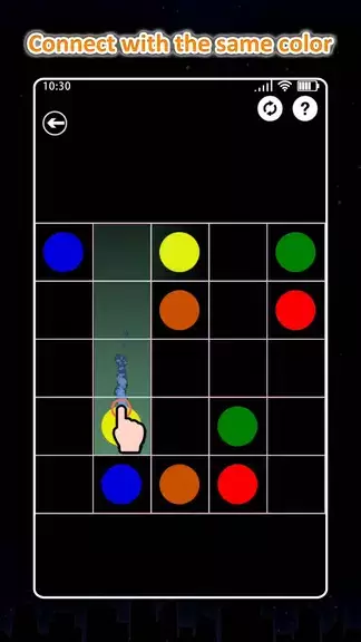 Dot Connect:match color dots Screenshot 4