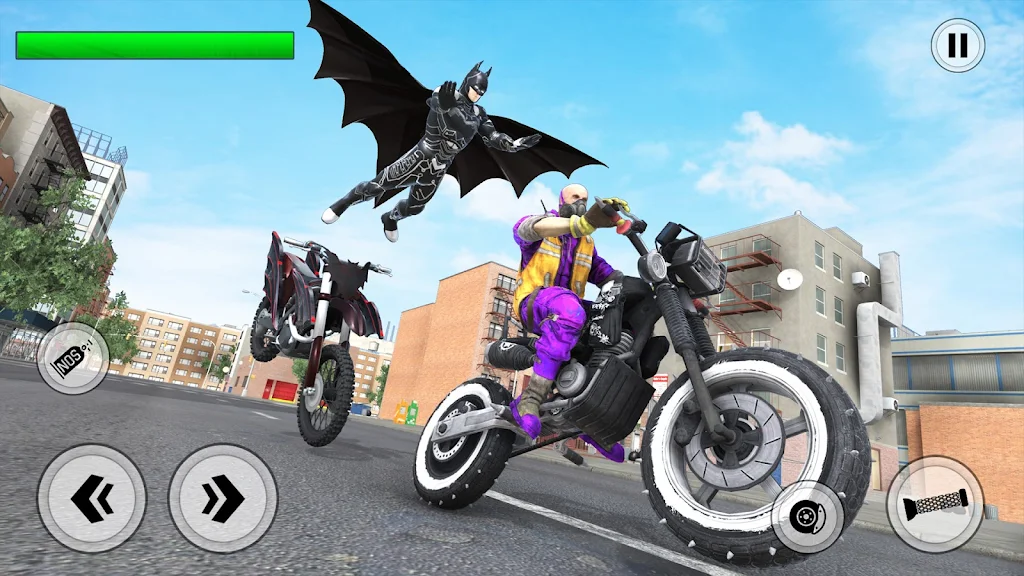 Rope Hero: Bat Superhero Games Screenshot 1