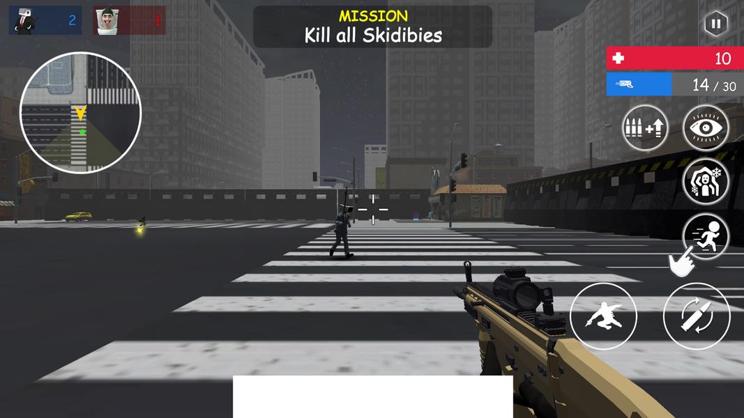 Schermata Shoot Skibd Toilet Survival.io 2