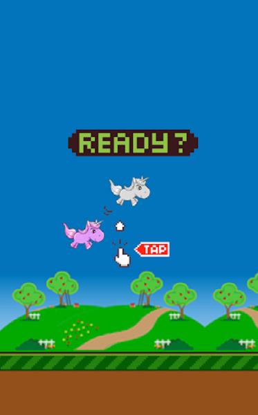 Flappy Unicorn 스크린샷 3