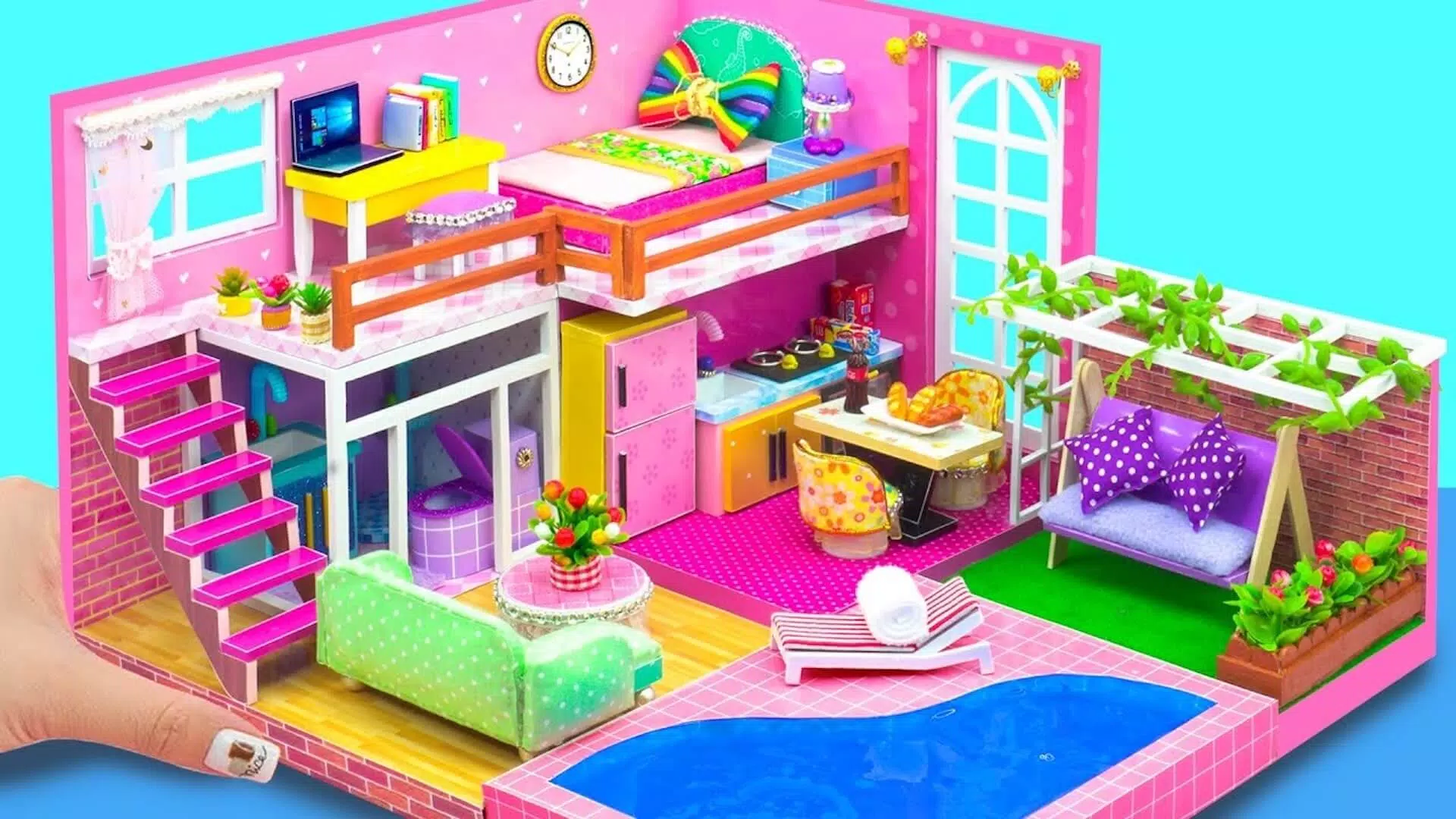 Girl Doll House Design Games Captura de tela 2