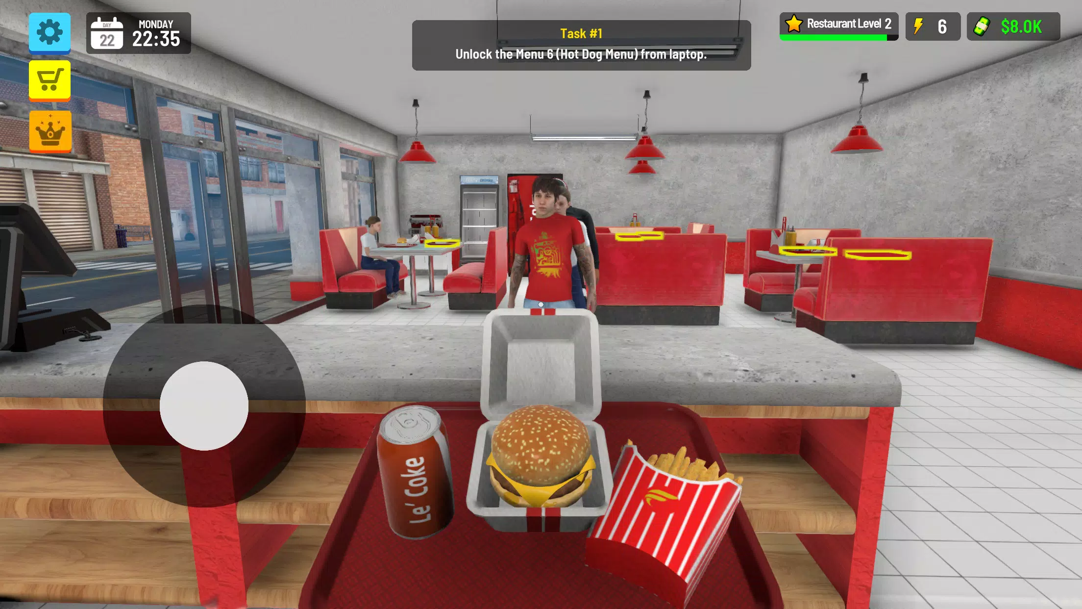 Burger Station Simulator 3D!应用截图第1张