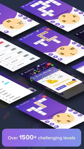 WordCross Champ - Free Best Word Games & Crossword應用截圖第3張