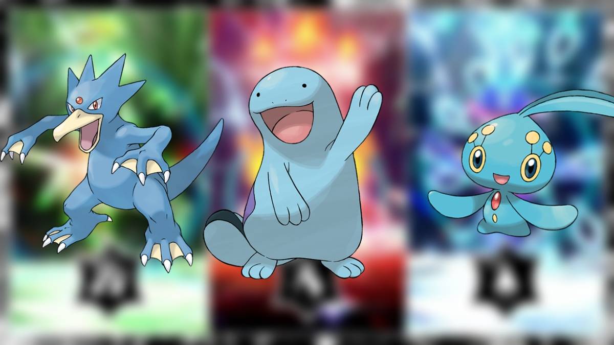 Golduck, Quagsire ve Manaphy - Pokémon Scarlet & Violet'teki en güçlü Mark SkeleDirge'i yenmek için en iyi üç sayaç
