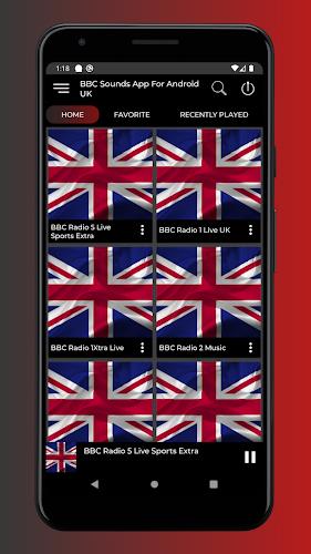 BBC Sounds App For Android UK Schermafbeelding 1