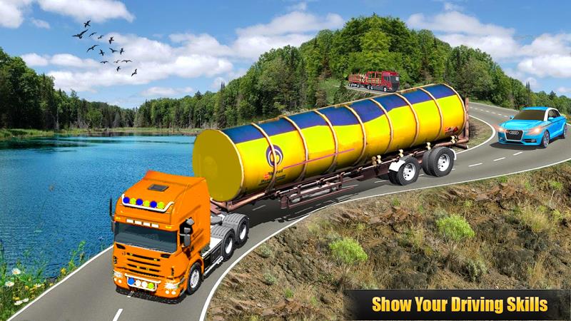 Truck Sim :Modern Tanker Truck स्क्रीनशॉट 3