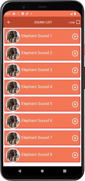 Elephant Sounds स्क्रीनशॉट 1