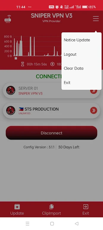 Sniper VPN V3 Schermafbeelding 2