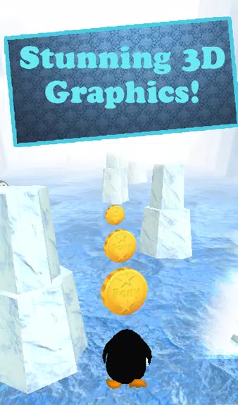 Penguin Run 3D 스크린샷 2