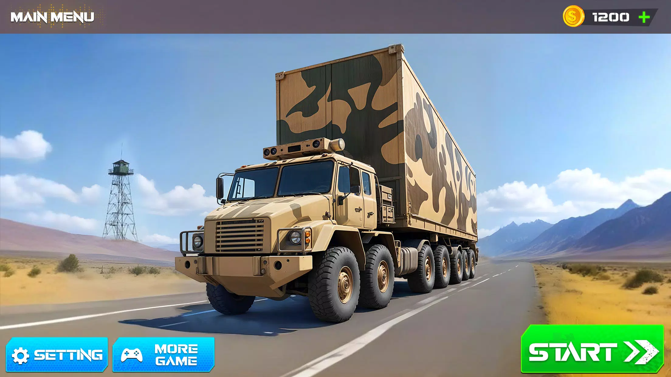 Schermata Army Cargo Truck Driving Games 1