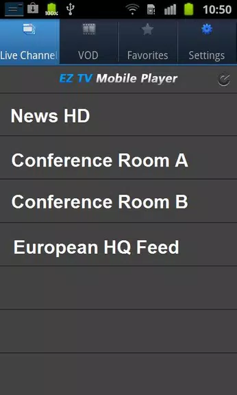 EZ TV Player スクリーンショット 2