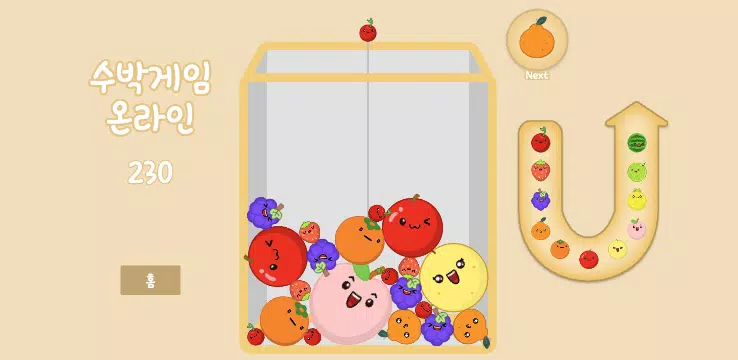 Watermelon Game Online Ekran Görüntüsü 2