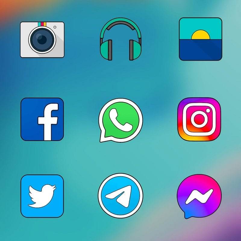 Oxigen HD – Icon Pack Скриншот 3