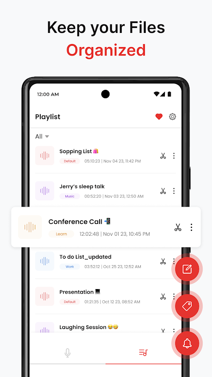 Voice Recorder - Audio Memos Zrzut ekranu 3