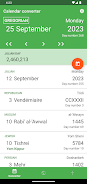 Calendar Converter Tangkapan skrin 1