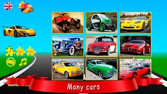 Puzzles cars Captura de tela 2