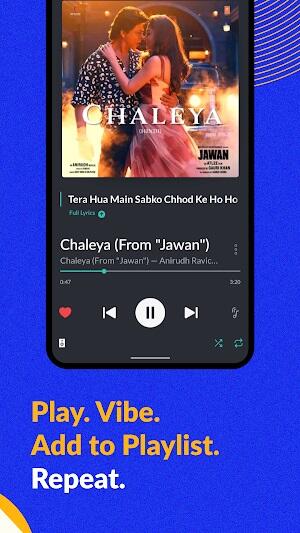 JioSaavn ဒေါင်းလုဒ်လုပ်ရန် Screenshot