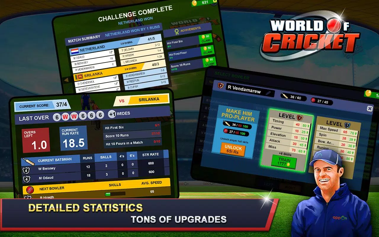 World of Cricket :Championship應用截圖第4張