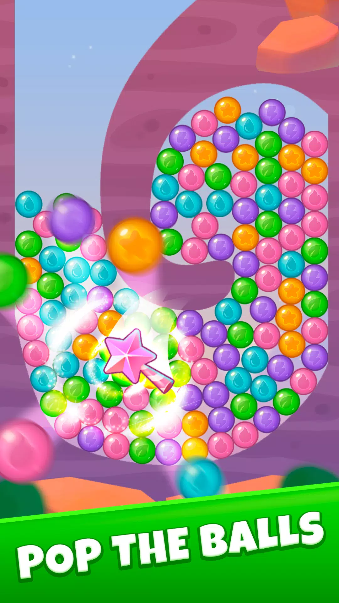 Pop Blast - Match Ball Puzzle ဖန်သားပြင်ဓာတ်ပုံ 1