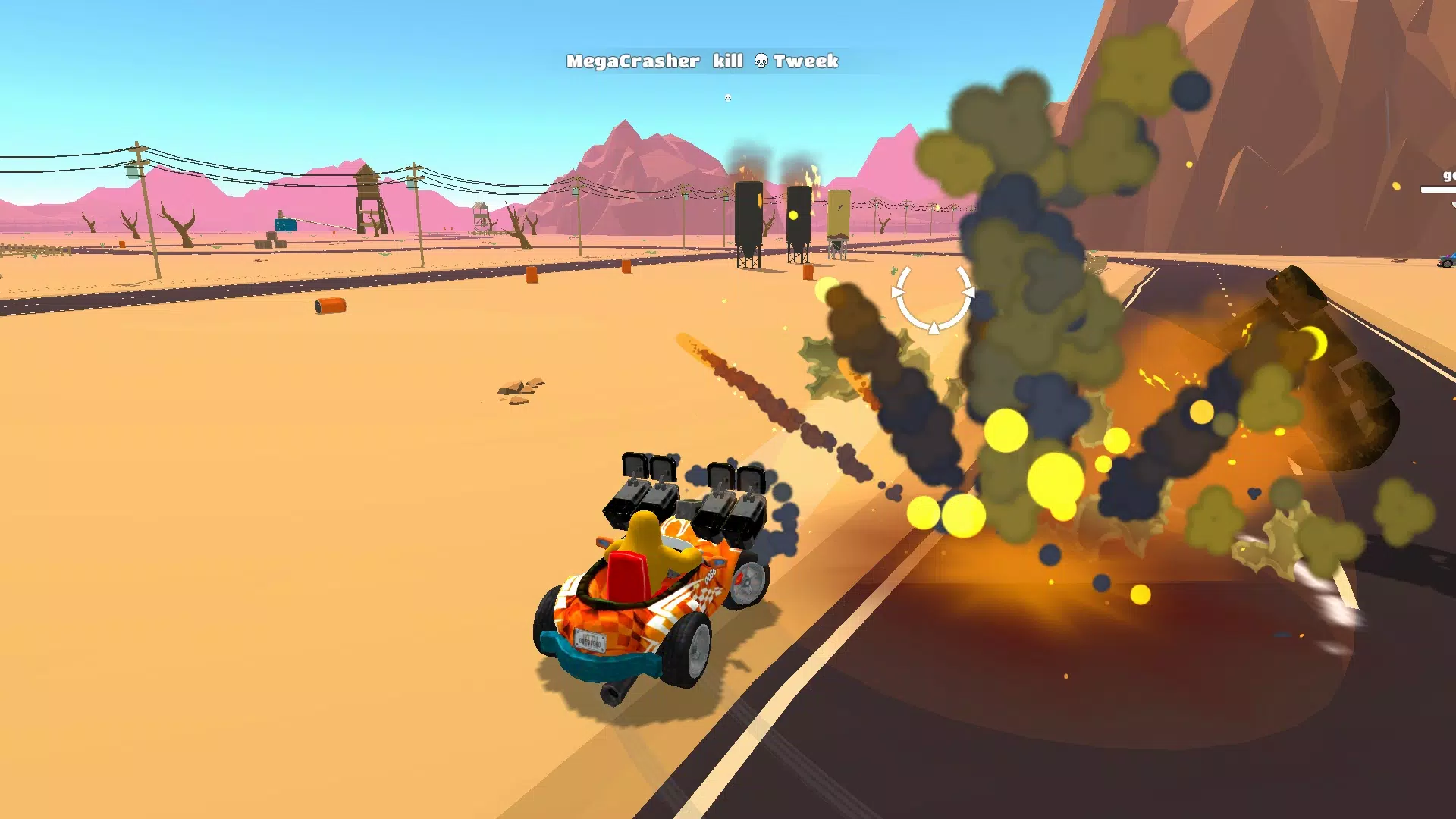 Schermata Karts Battle 2