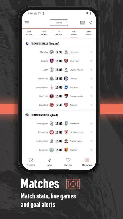 GOAL - Football News & Scores ภาพหน้าจอ 3