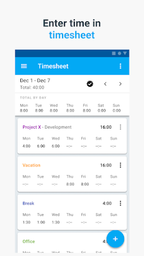 Clockify — Time Tracker Tangkapan skrin 4