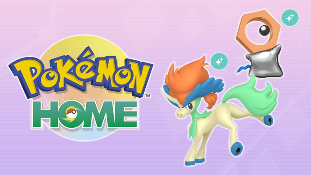 Keldeo e Meltan brilhantes agora disponíveis em Pokemon Home