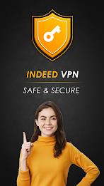 Secure VPN Proxy : Indeed VPN Screenshot 1