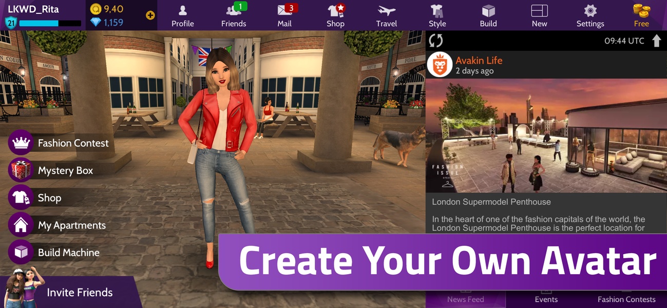 Avakin Life Capture d'écran 3