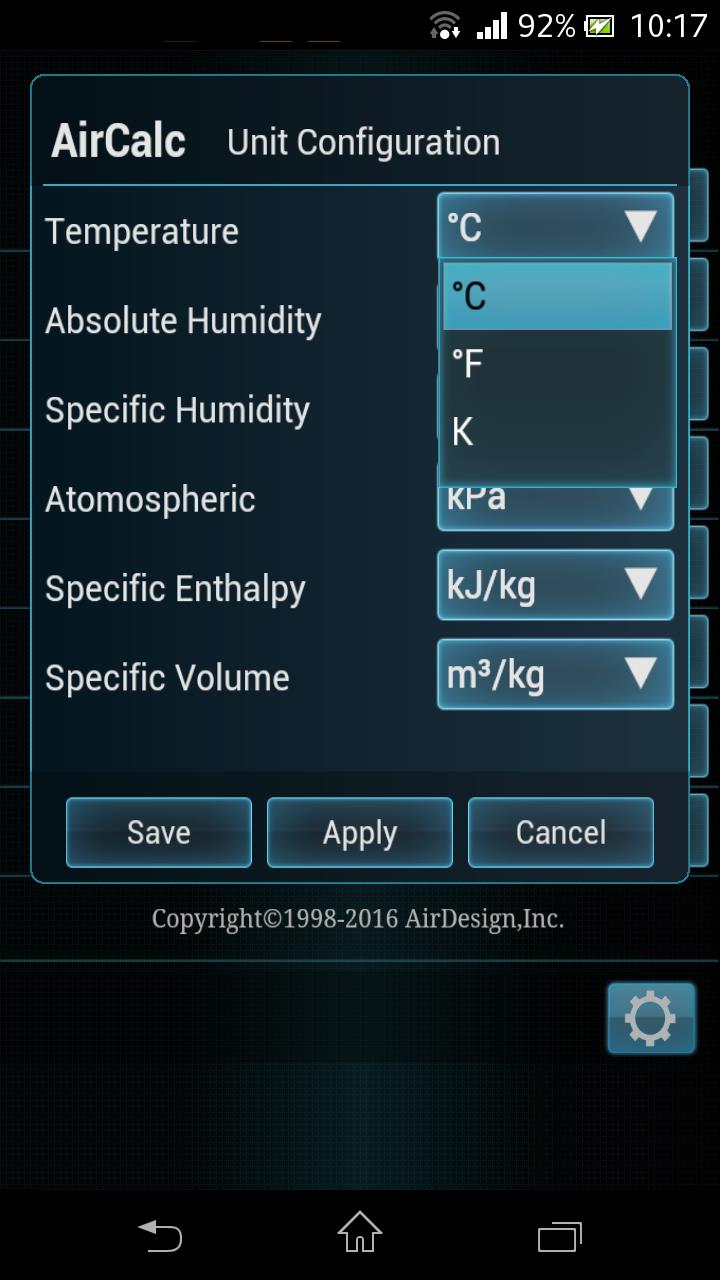 AirCalc for Android Screenshot 2