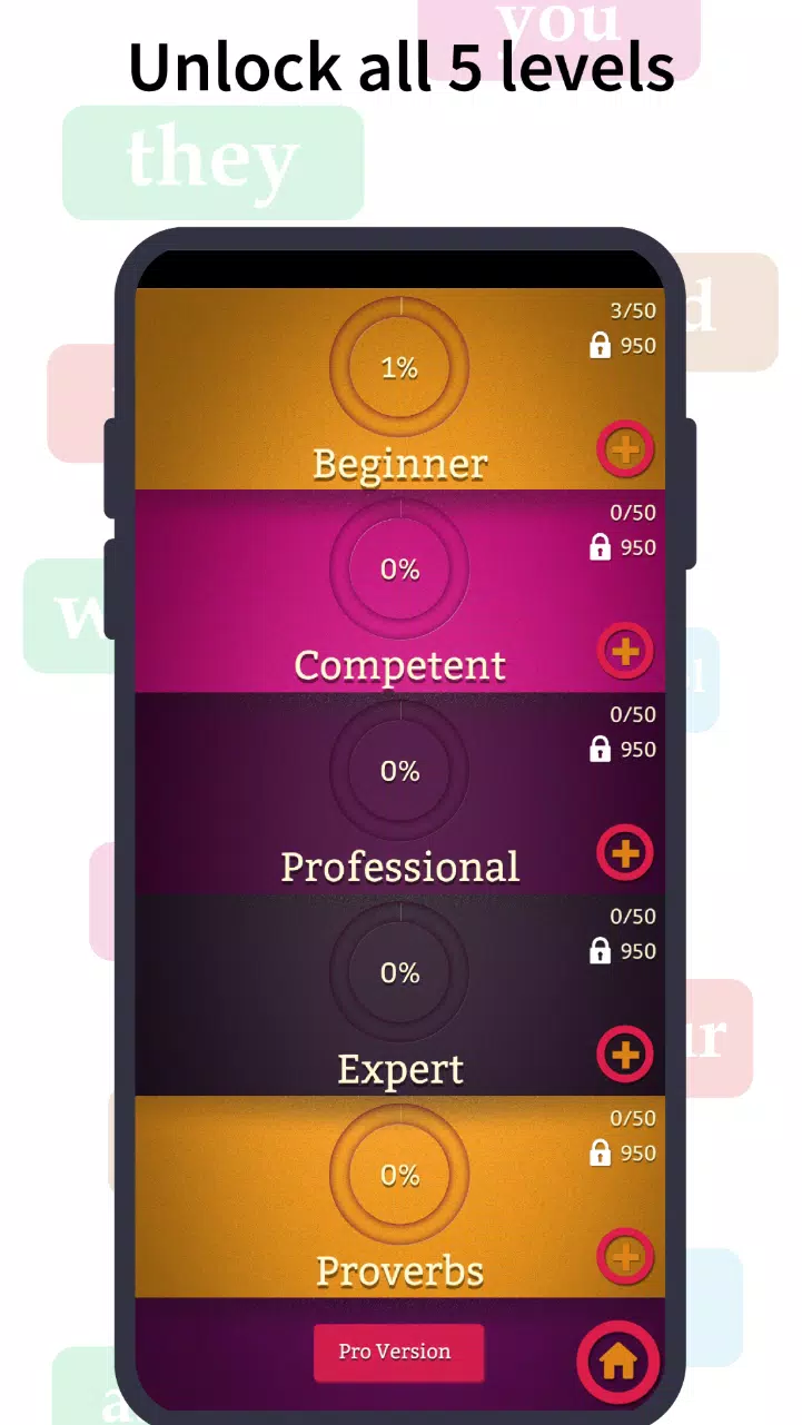 Learn English Sentence Master Captura de tela 3