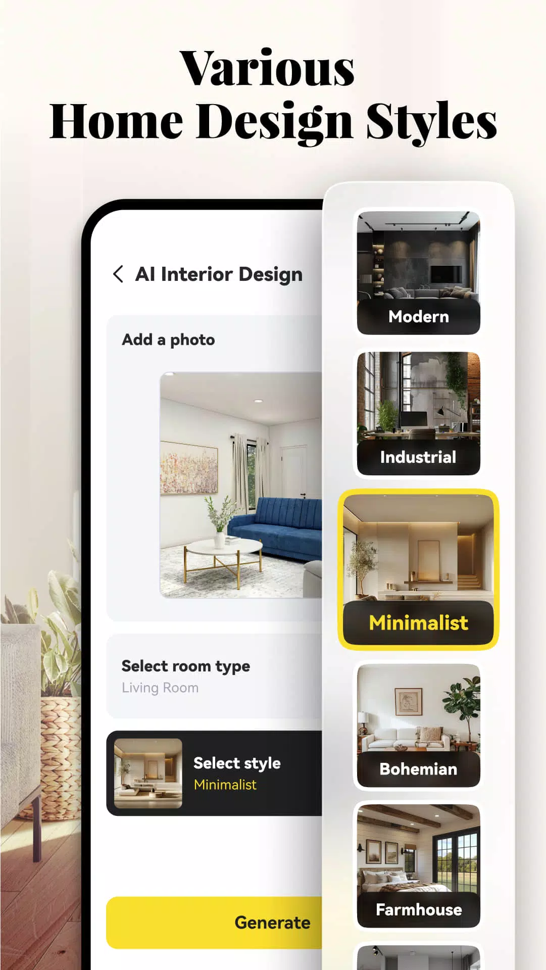 AI Home Design: Interior Decor Screenshot 3