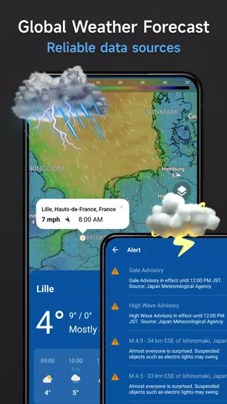 Live Weather & Radar Map Captura de tela 1