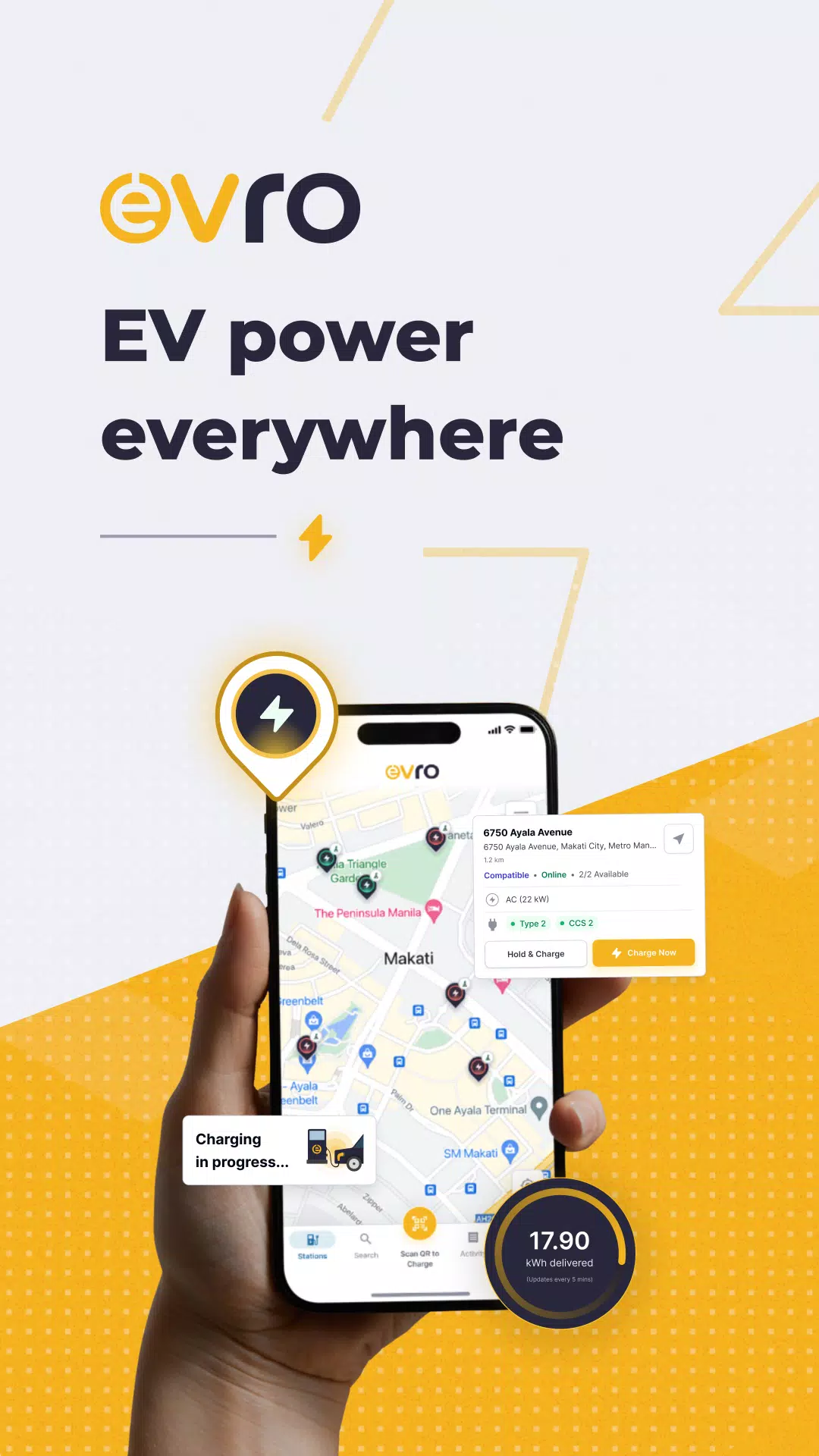 EVRO - EV Power Everywhere ဖန်သားပြင်ဓာတ်ပုံ 1