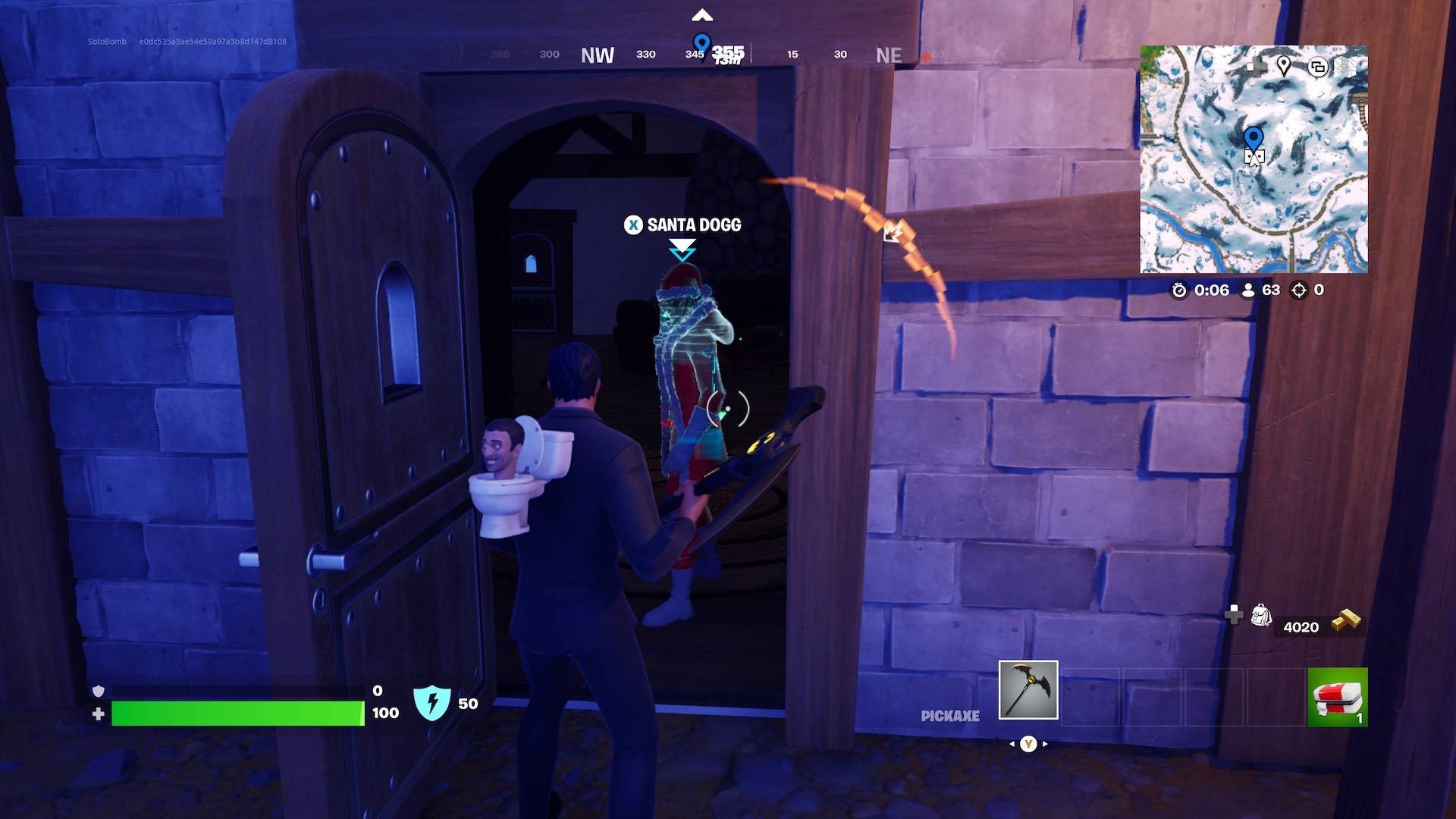 Paano Sundin ang Trail at Tanong Ang Hindi Kilalang Manlalakbay sa Fortnite Winterfest 2024