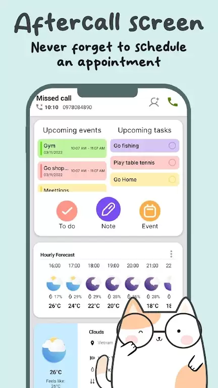 Cute Notes Notebook & Organize Capture d’écran 3